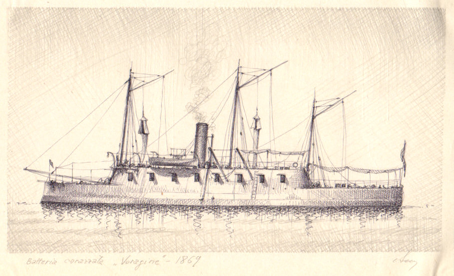 1869 - Batteria corazzata 'Voragine'